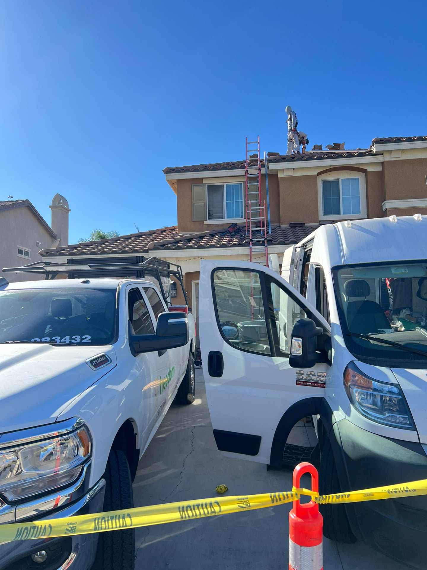 Multi-plane roof coverage